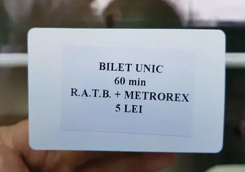 Cum arată biletul unic RATB-Metrorex, pus în circulație de astăzi