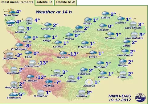 MAE: Avertizare de călătorie în Bulgaria din cauza ninsorilor