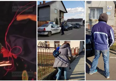 Copii legați cu firele de curent, în județul Arad. Tatăl lor a amenințat că îi omoară