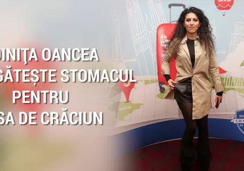 VIDEO EXCLUSIV/Doinița Oancea se pregătește pentru masa de Crăciun. „Miroseam sarmalele și mâncam o banană”