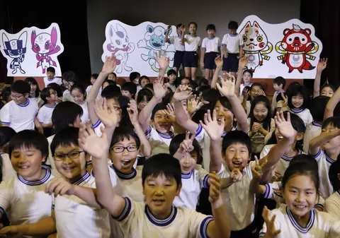 Tokyo 2020 a dezvăluit o preselecție de mascote olimpice