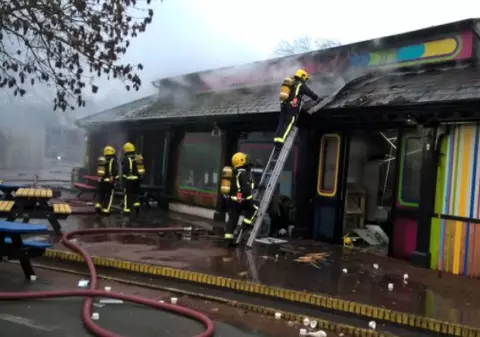 Incendiu la grădina zoologică din Londra. Mai multe animale sunt date dispărute