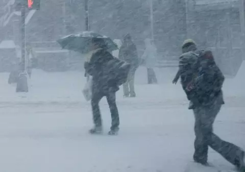 Cod galben de ninsori și viscol în 14 județe