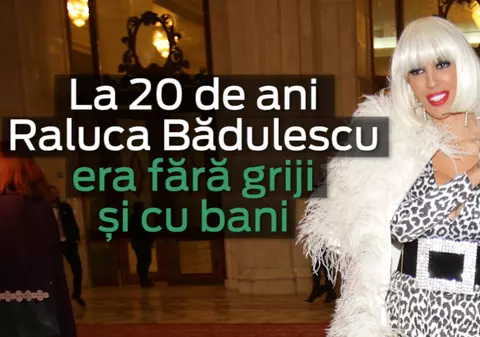 Raluca Bădulescu ne povestește cum era la 20 de ani