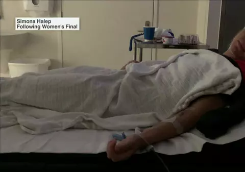 Simona Halep, pe perfuzii, la spital! Care este starea jucătoarei ACUM și ce au spus organizatorii turneului. Acuzele unui medic | FOTO&VIDEO