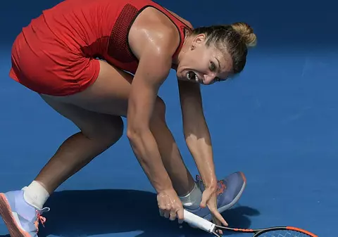 Simona Halep a decis să nu se antreneze duminică. Ce cuvinte de laudă i-a adus Lauren Davis: ”E incredibilă”