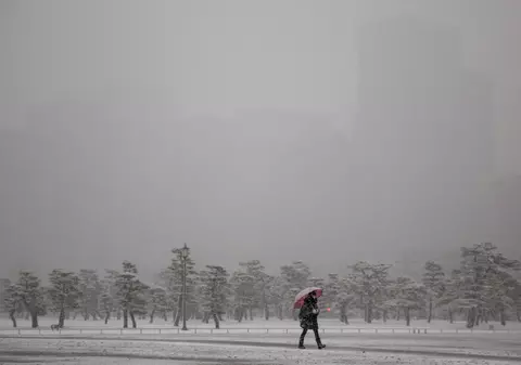 Avalanșă într-o stațiune de schi din Japonia, provocată de erupția unui vulcan