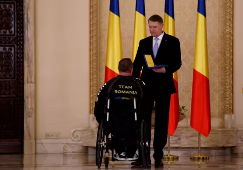 Eroii de la ”Invictus Games Toronto 2017”, decorați de președintele Klaus Iohannis: ”Faceți cinste României!”