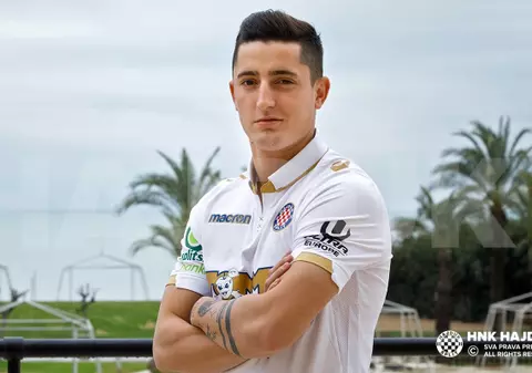 Steliano Filip a fost prezentat oficial la Hajduk Split: ”Am venit să câștig trofee!”