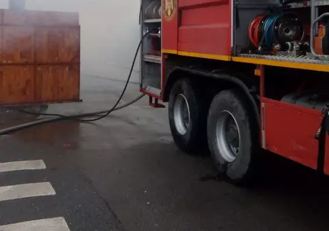 Incendiu la un centru fitness din Brașov. Mai multe persoane s-au autoevacuat