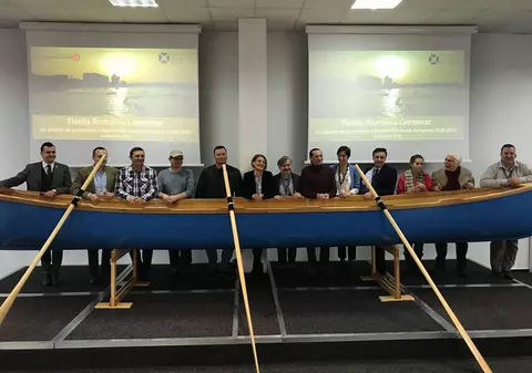 Ivan Patzaichin a lansat Flotila România Centenar, un proiect de promovare a României în orașe europene 2018-2019: ”M-a inspirat vizita prințului Charles”. S-a dezvelit canotca Dobrogea