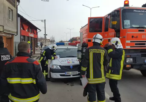 Femeie rănită într-o explozie la Codlea