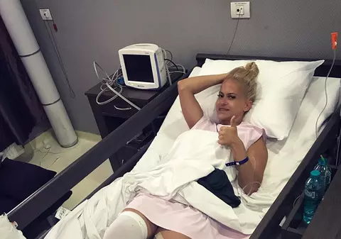 Anda Adam, selfie pe patul de spital. Anunțul important făcut de artistă