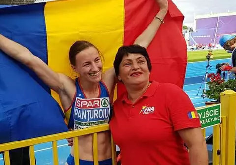 Andreea Panțuroiu a câștigat proba de triplusalt de la Montreuil