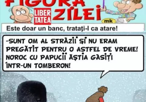 Noroc cu papucii ăștia găsiți într-un tomberon
