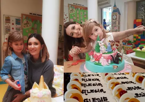 Ela Crăciun și-a răsfățat fetița la SPA de ziua ei. Alesia are 6 ani și seamănă perfect cu mama ei