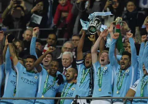 Finala Cupei Ligii Angliei 2018: Manchester City a spulberat-o pe Arsenal și a cucerit trofeul / VIDEO