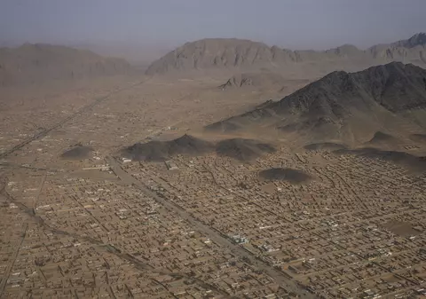 JURNAL DE FRONT DIN AFGANISTAN. Ziua 4: Kandaharul, văzut din elicopter - GALERIE FOTO/ VIDEO 360°