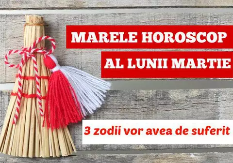 Horoscopul lunii martie 2018. Află dacă ești printre zodiile norocoase!