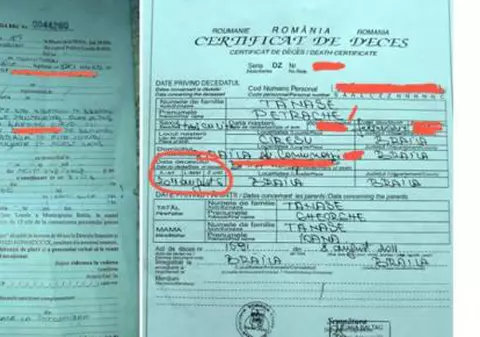 Un bărbat mort de 7 ani a fost amendat de polițiștii din Brăila