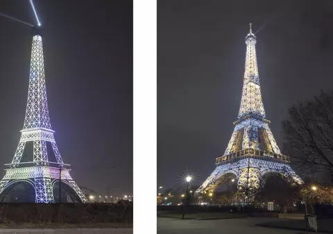 GALERIE FOTO| Franța sau China? Falsul Paris dintr-o suburbie a orașului Hangzhou