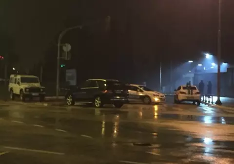 FOTO | Atac sinucigaș lângă ambasada SUA din Muntenegru