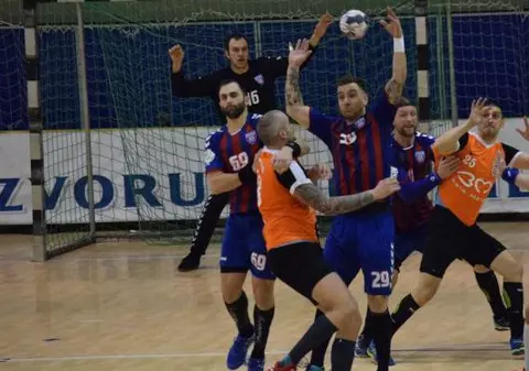 Liga Națională de handbal masculin, etapa a 20-a. Turda a trecut de Dobrogea Sud