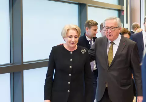 Juncker, despre condamnarea lui Vâlcov, de față cu Dăncilă: "Domnul la care vă referiți nu e consilierul meu"