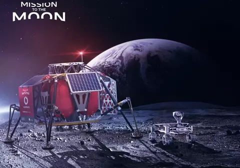 Vodafone va crea prima rețea 4G de pe Lună - VIDEO