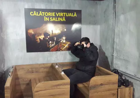 REPORTAJ/Salina Slănic e lăsată de izbeliște, dar turiștii sunt invitați să facă un tur virtual al minei de sare ...la muzeu