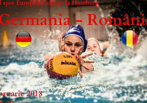 România - Germania 9-6, în barajul pentru Campionatul European de polo feminin. Fetele cedaseră la 8 goluri în tur