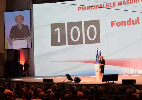 Viorica Dăncilă, la Congresul Extraordinar al PSD. A prezentat 100 de măsuri pe care le va lua în acest an