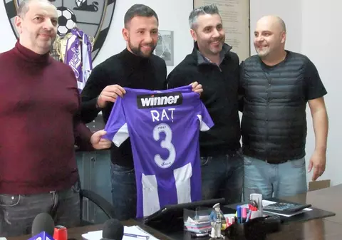 Răzvan Raț, la Poli Timișoara. S-a pregătit cu Dinamo, dar i-a lăsat pe ”câini” cu ochii-n soare