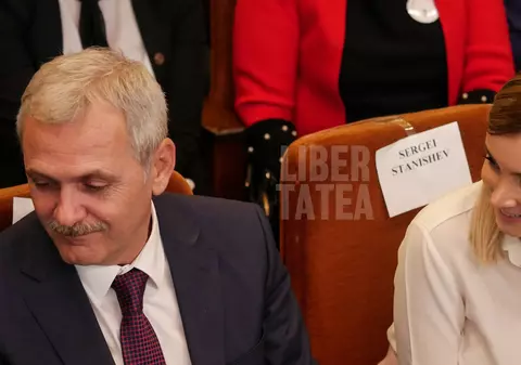Cine este iubita lui Liviu Dragnea. Irina Tănase vorbește trei limbi străine și „știe să se descurce”