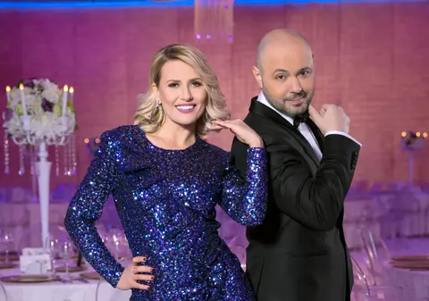 Dianna Rotaru și Mihai Mitoșeru, prezentatorii emisiunii „Se strigă darul!”
