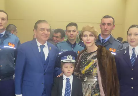 Prințul Paul și Prințesa Lia, la Muzeul Național de Artă al României, de Ziua Poliției Române