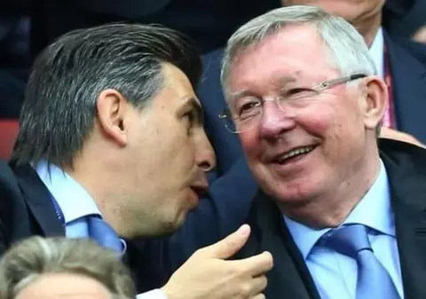 Ionuț Lupescu s-a întors lângă Sir Alex Ferguson. Au văzut împreună derby-ul City- United