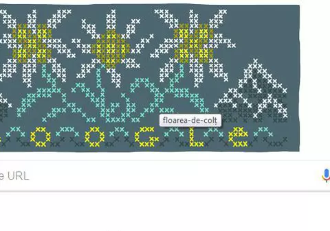 Google sărbătorește luni floarea de colț. Care este explicația