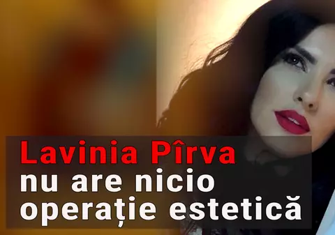 VIDEO EXCLUSIV/ Lavinia Pîrva nu are operații estetice, însă nici nu are nimic împotriva lor. „Până acum nu a fost cazul”
