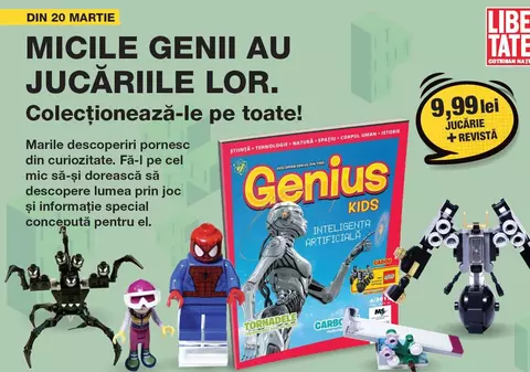LEGO Ninjango și LEGO Friends, acum, cu ziarul Libertatea