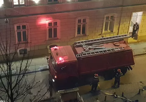 Incendiu în Palatul de Justiție din Timișoara. Mai multe persoane aflate în clădire au fost evacuate