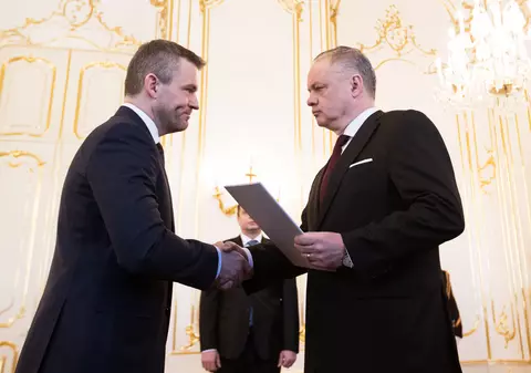 #AllForJan| Președintele Slovaciei a acceptat noul guvern al lui Peter Pellegrini