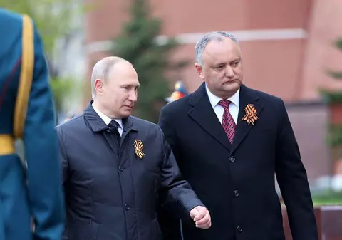 Mesajul lui Dodon pentru Putin după victorie: Rusia în frunte cu Putin a devenit simbolul speranţei pentru toate popoarele