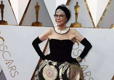 FOTO / Premiile Oscar 2018: Rita Moreno a purtat aceeași rochie ca la gala din 1962