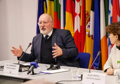 Prim-vicepreședintele Comisiei Europene: ,,Nu este rolul lui Tudorel Toader să verifice afirmații despre Kovesi”