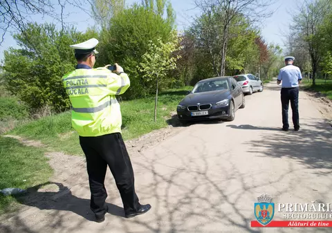 140 de șoferi au fost amendați pentru că au parcat în Parcul Grozăvești