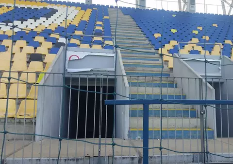 Stadionul Ilie Oană, vandalizat peste noapte! Reacția clubului Petrolul Ploiești | FOTO