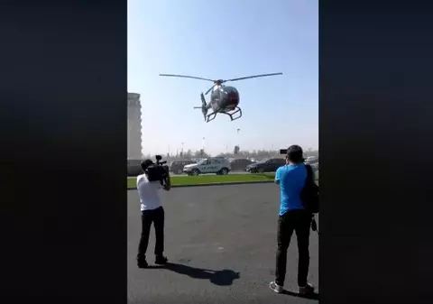 Ce spune pilotul elicopterului din Mamaia care a fost la un pas de a rata aterizarea. „S-a umflat elicopterul”