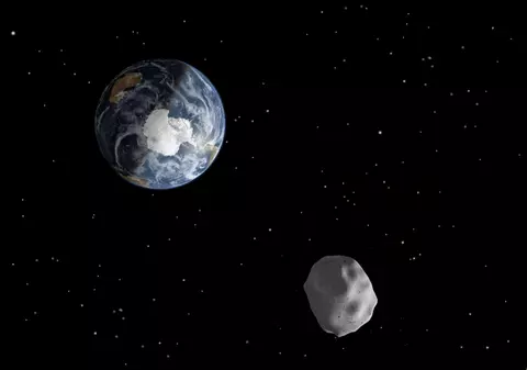Un asteroid uriaș a trecut pe lângă Pământ, duminică, dar cercetătorii nu au știut de existența sa