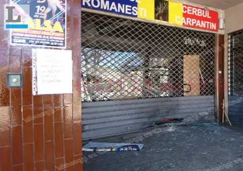 Atentat cu bombă la un magazin românesc din Italia. Sediul poliției este în apropiere